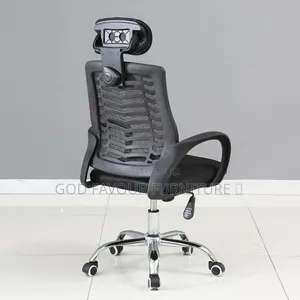 Ergonomic Swivel Headrest Office Chair Jf5rd