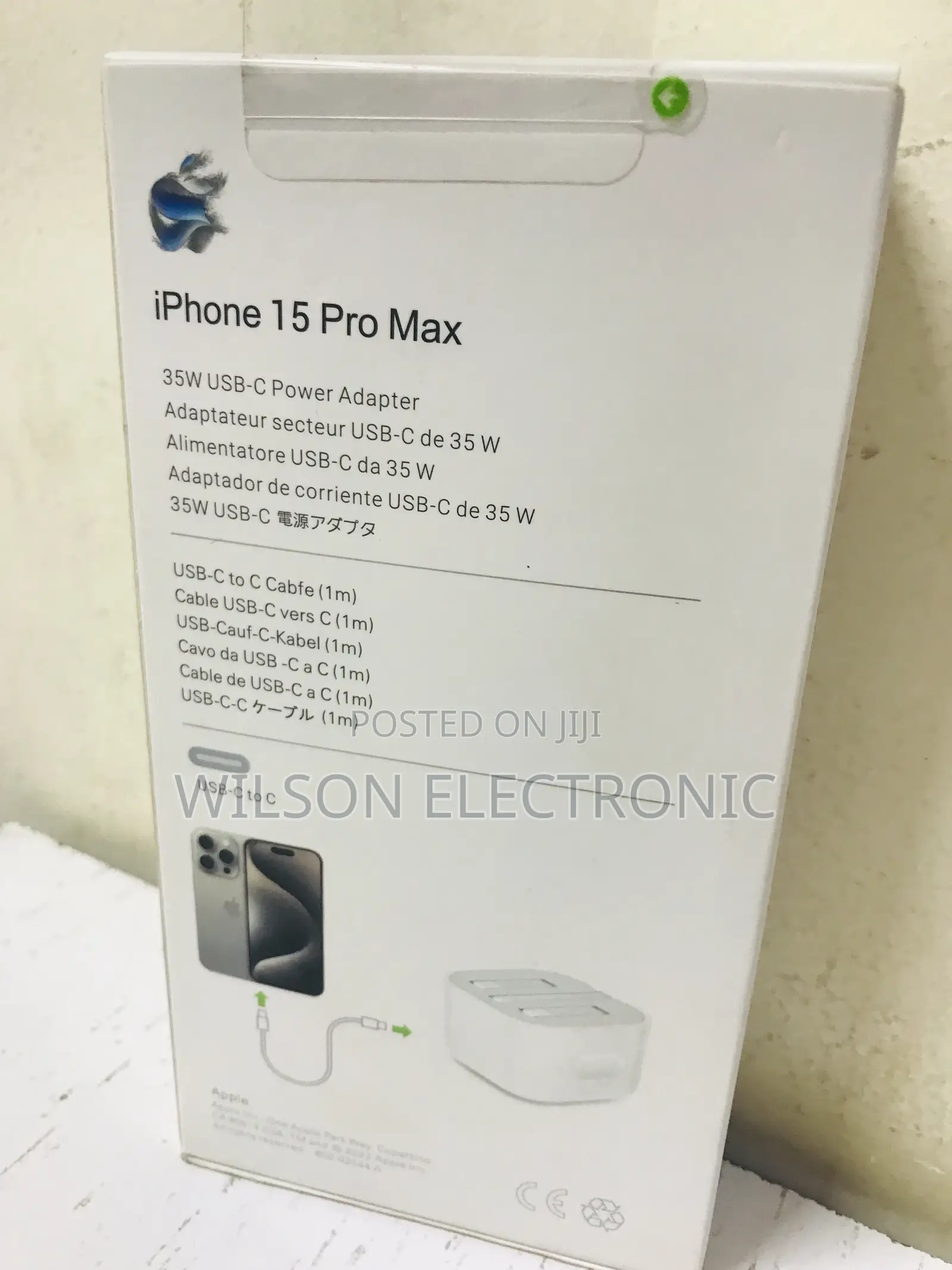 iPhone 15 Pro Max 35w Usb-C to Cable