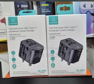 Usams T59 Universal Travel Adapter 20w