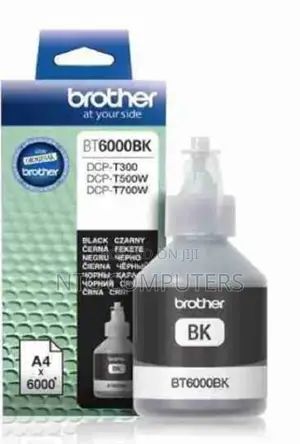 Brother Bt-6000bk Black Ink Bottle 108.0ml