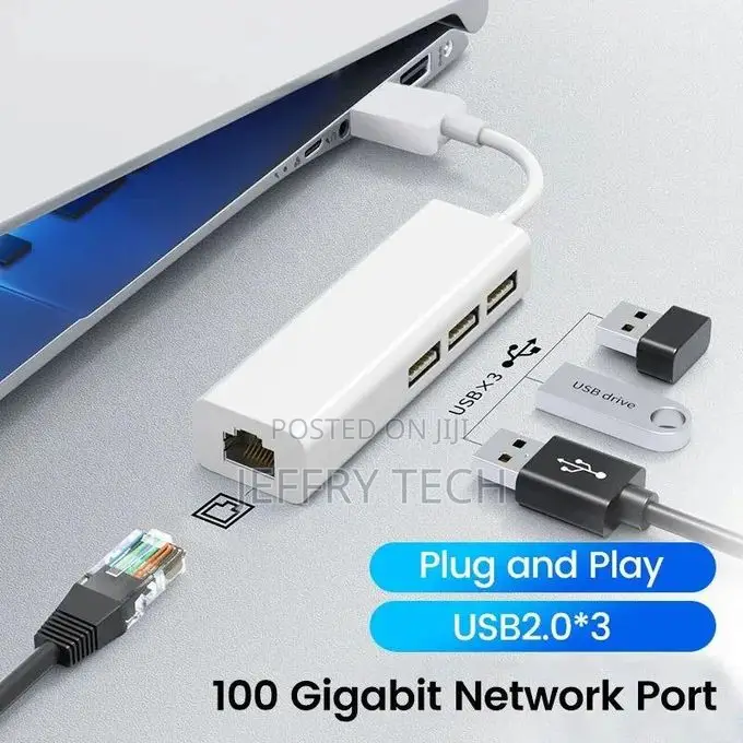 Usb Gigabit Ethernet Lan Rj45 MBPS Network Adapte
