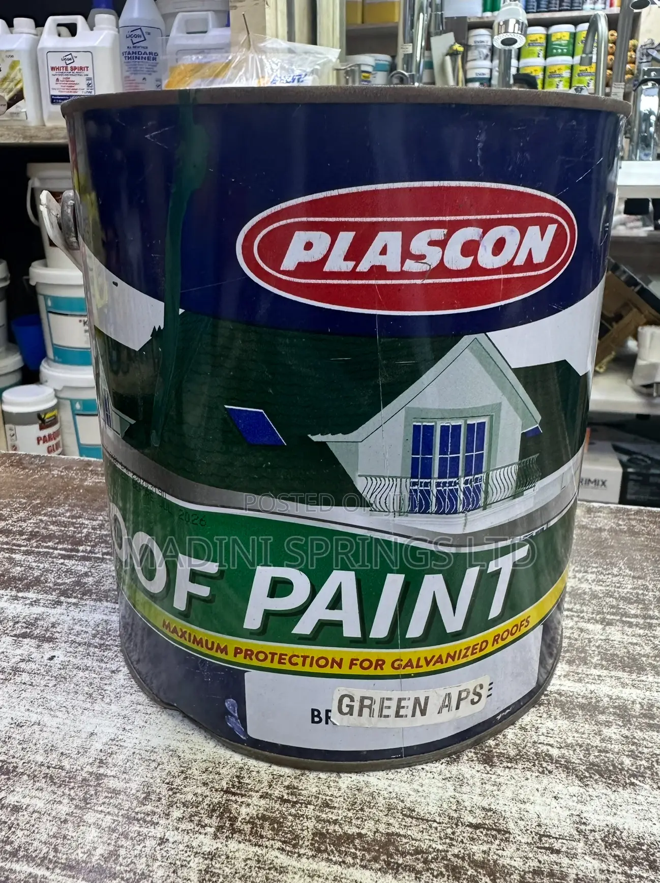 Roof Paints for Metal Roofing Sheets(Solvent Based, 4lts)