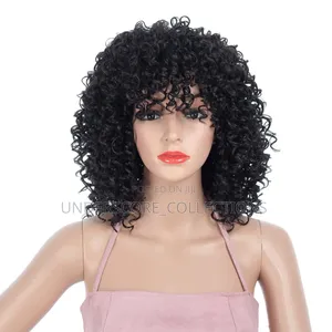 Town Girl Ladies Black Wig