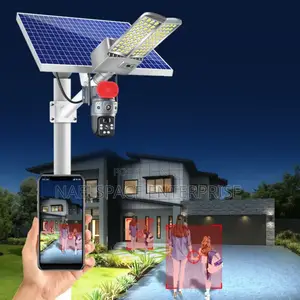Smart 4g Solar-Powered CCTV Security Light. Mortion Sensor