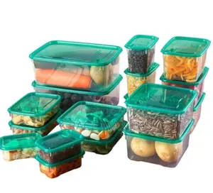 17pcs Plastic Storage Containers