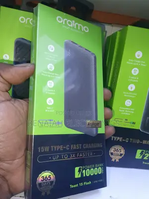 Powerbank.10000 Mah Oraimo Powerbank (3 Times Faster)