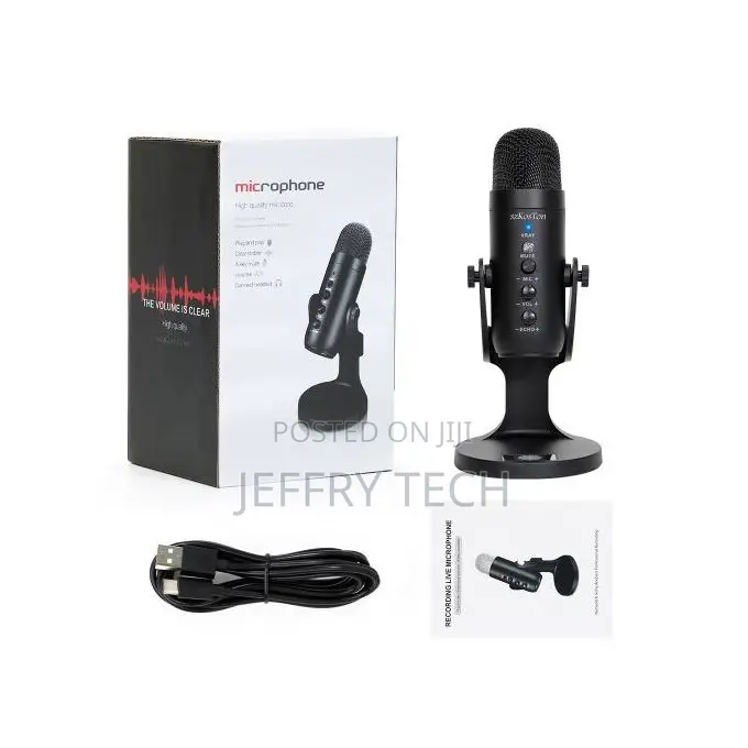 Professional Condenser Microphone Pc Studio Usb Microphone F