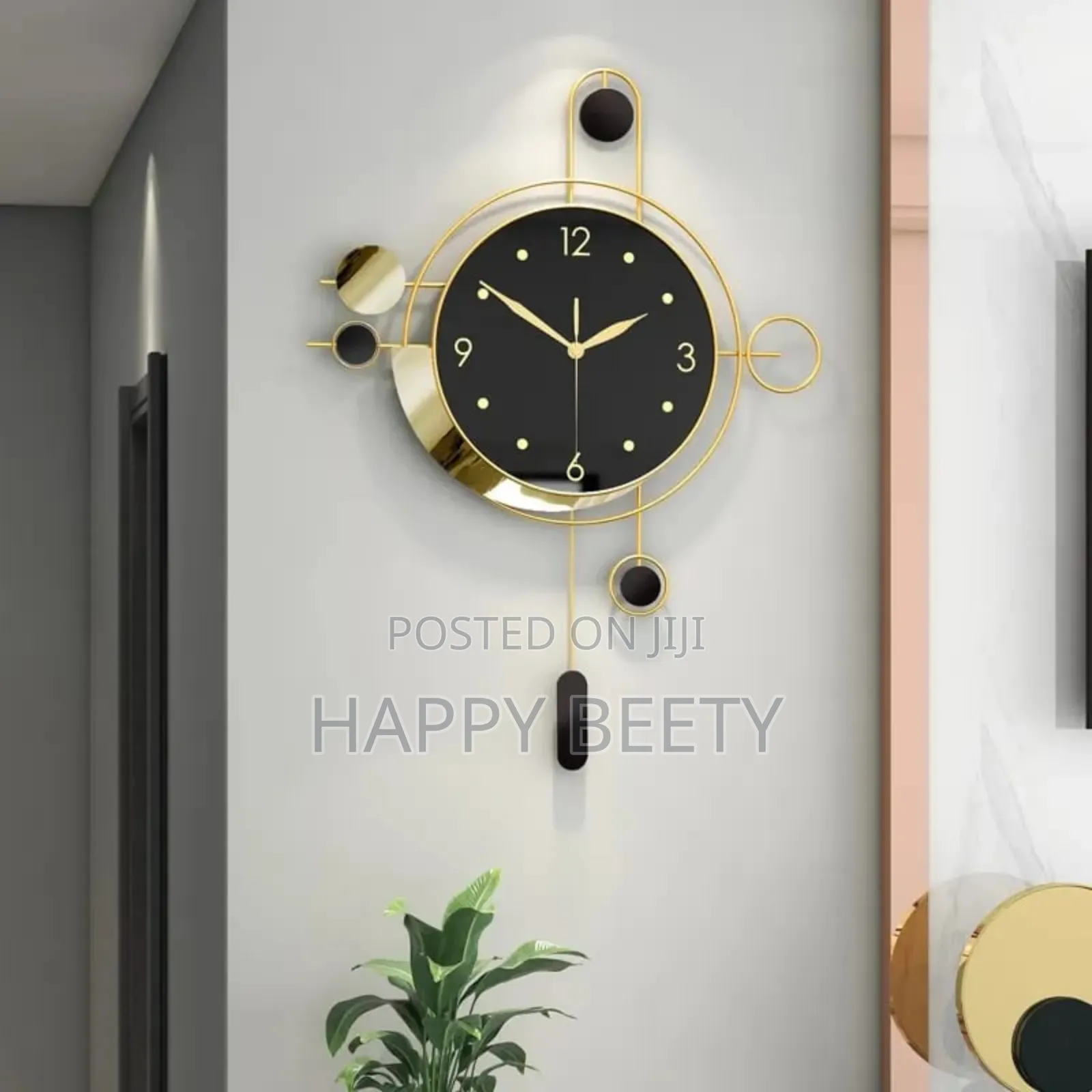 Modern Luxury Call Clock
