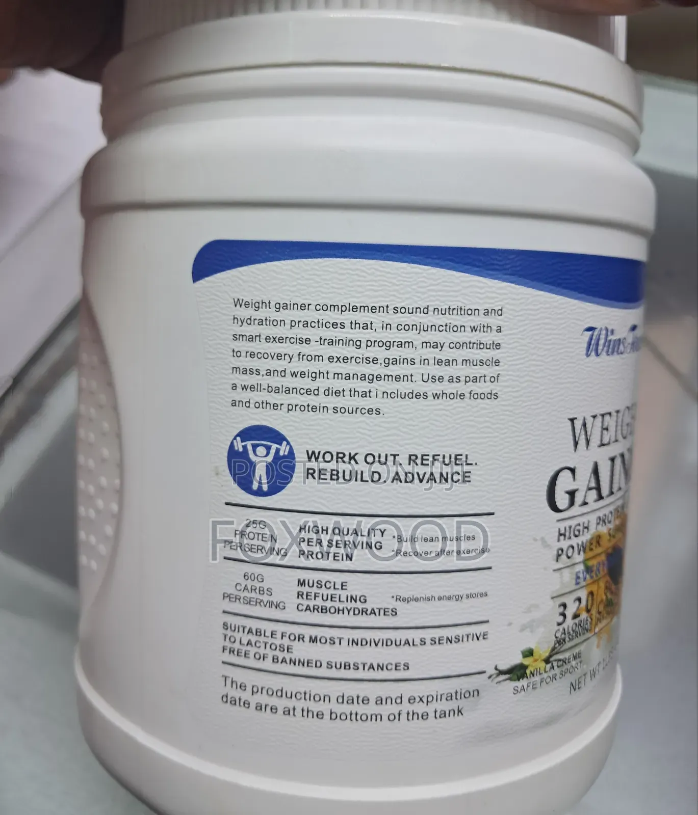 Winstown Weight Gainer Supplement - Immune Booster - 450g