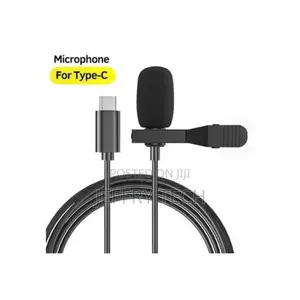 1.5m Mini Condenser Clip-on Lapel Mic Recorder (Type C)