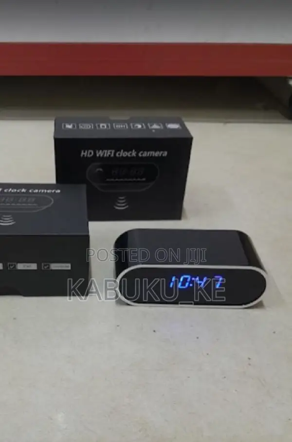 Wifi Clock Spy Camera