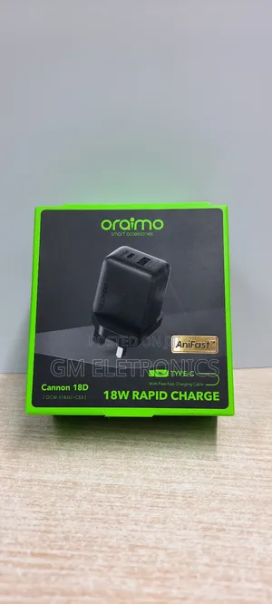Oraimo Cannon 18d 18w Type C Universal Wall Charger