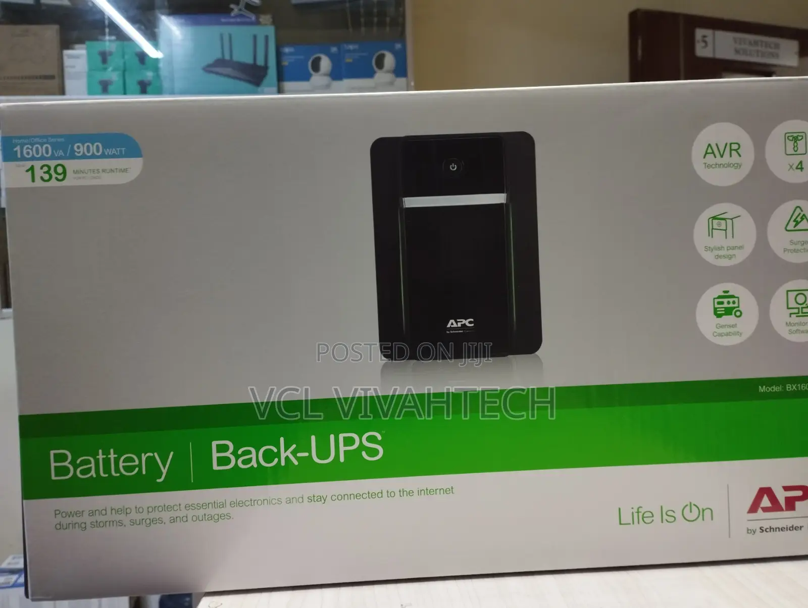Apc Bx1600mi Back-Ups 1600va Ups