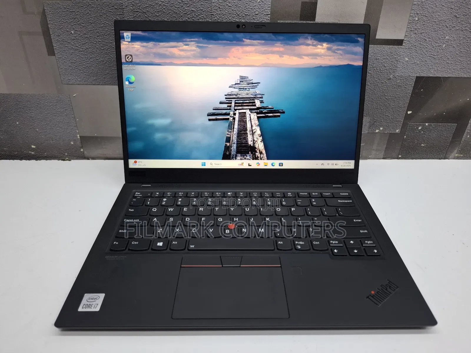 Laptop Lenovo ThinkPad X1 Carbon 16GB Intel Core i7 SSD 512GB