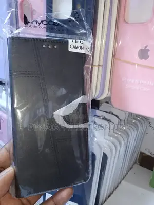 Camon 40 Flip Leather Cover.Fashion Cover