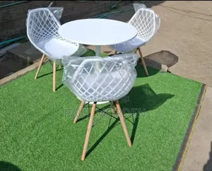 Casual Dining Table With Three Dining Chairs