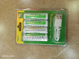 Type C Aa Rechargeable Batteries