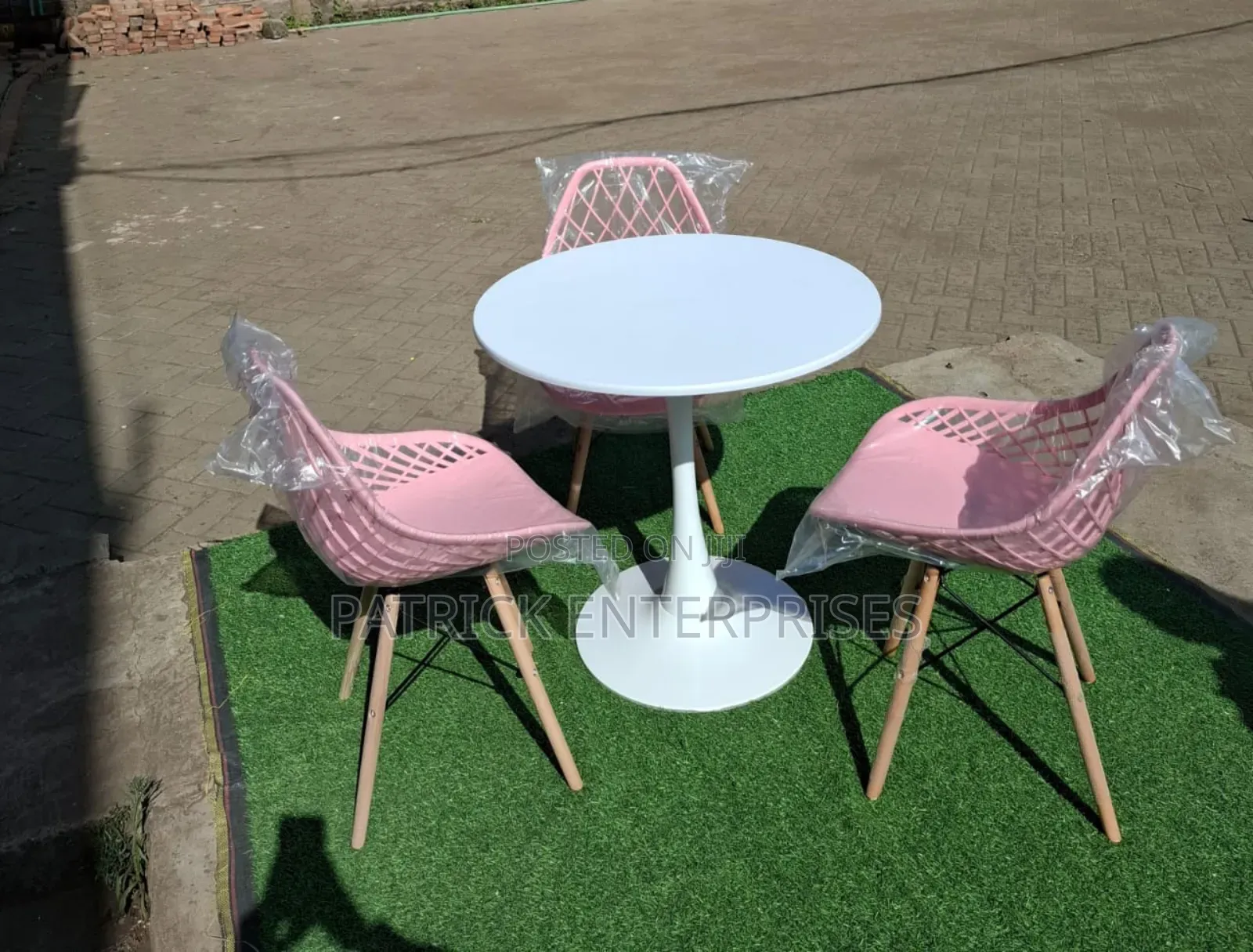 Modern Outdoor Table Set
