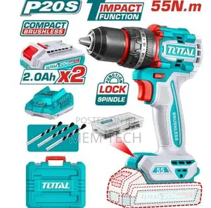 Total Tidli20558 Compact Brushless
Cordless Impact Drill