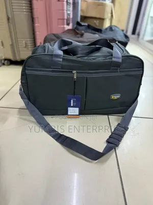 Grey Canvas Quality Duffle Travel Bag in Grey at KSH 1600