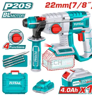 Total Trhli202081 Lithium-Ion Rotary Hammer 22mm