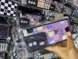 Gingham Checkered Girly Purple Case for Oppo Reno 11 Pro