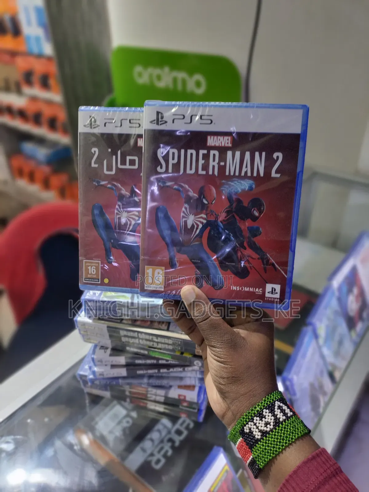 Disc for Ps5; Spider Man 2//