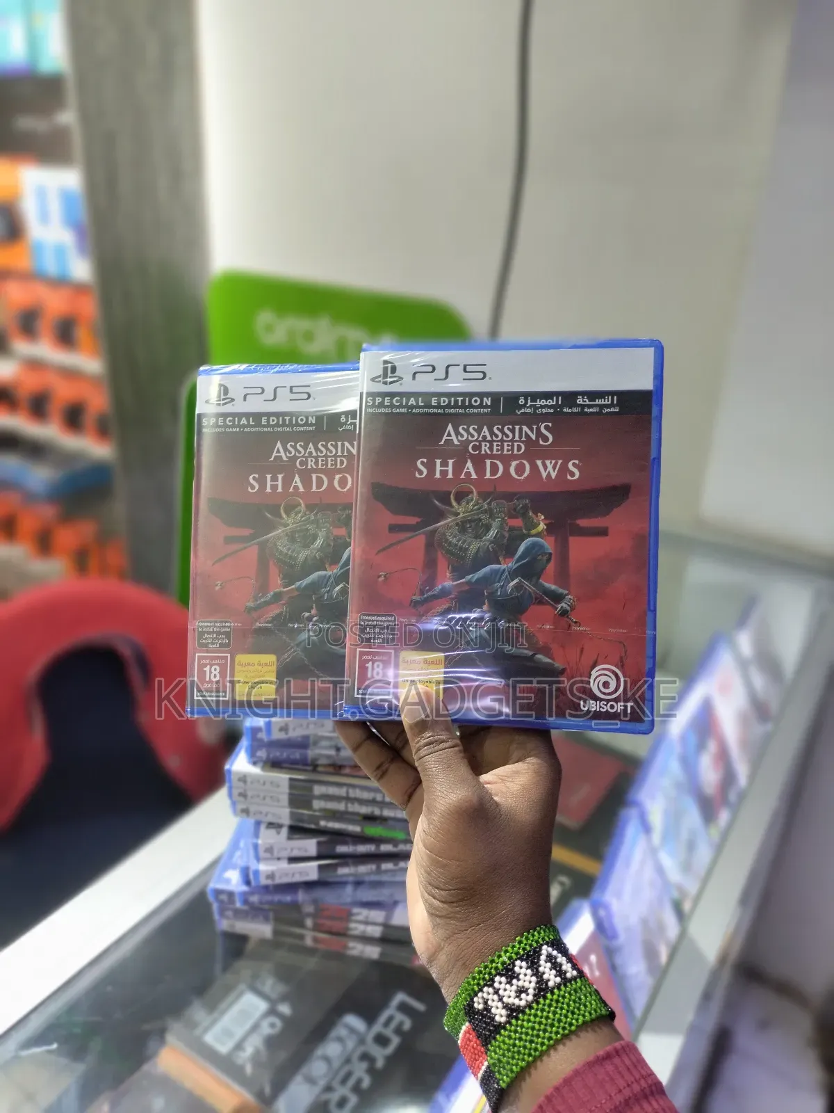 Assassin's Creed Shadows Gaming Disc for Ps5