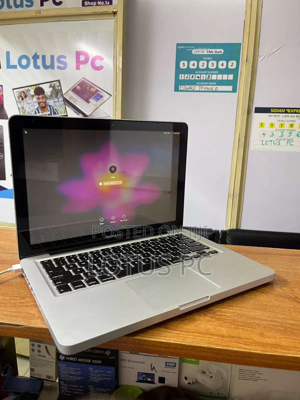 Laptop Apple MacBook Pro 2012 8GB Intel Core I5 SSD 256GB