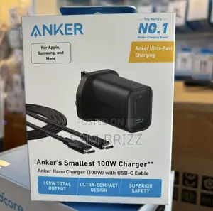 Anker Nano 100w Charger With Usb-C Cable
