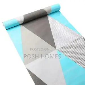 Turquoise Blue Self Adhesive Wallpapers