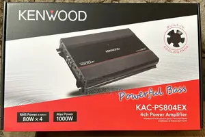 Kenwood 1000watts 4 Channel Bridgeable Car Amplifier