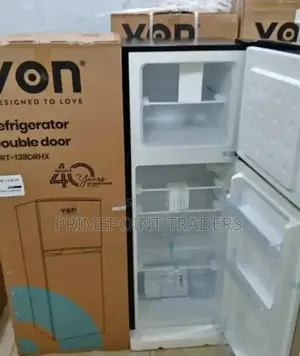 Fridge Von 138l, Vart-19dhs, Dual Door- Silver