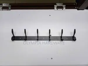 Black Towel Hooks (6hooks) Cloth Hooks