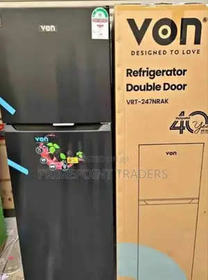 Refregirator Von 247l VRT-247nrak, 2 Door Top Freezer