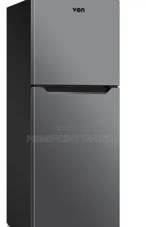 Fridge Von 196l VRT-196nvhx,2 Door, Top Mount Freezer Inox