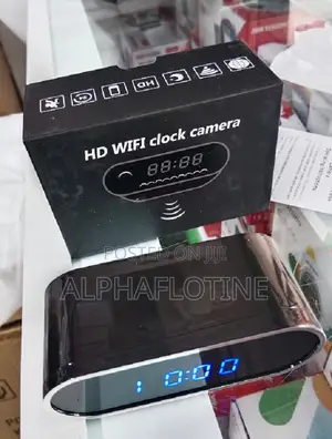 Table Clock Wifi Camera