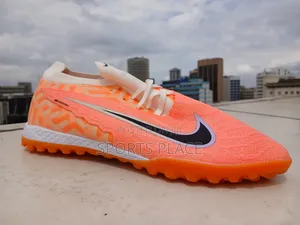 Orange Phantom Gx Elite Artificial Turf Football Shoes