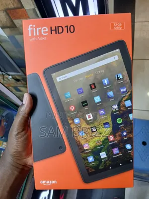 New Amazon Fire HD 10 (2021) 32 GB Black