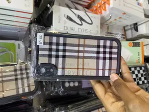 Baufooer iPhone Xr Tartan,Plaid,Checked, ,Beige,Pattern Case