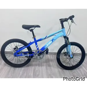 Blue BMX Bike Size 24