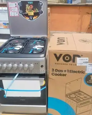 Free Standing Cooker (Von) 50 by 60cm (3+1)