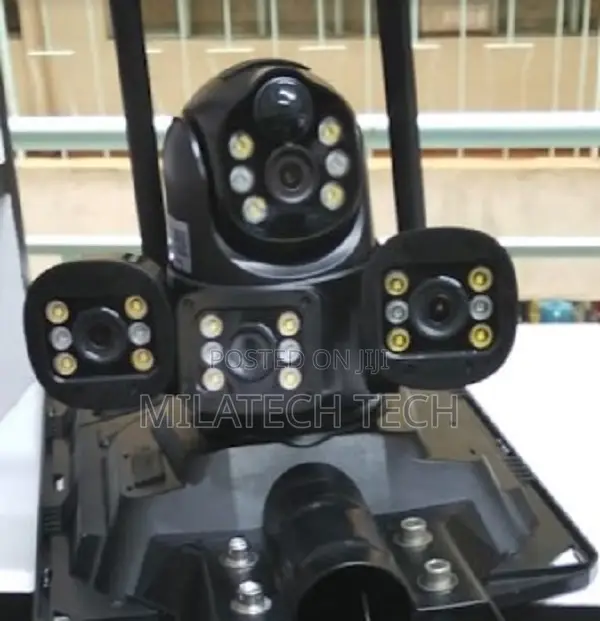 Ai Solar Camera + Lighting 2 in 1 Solar Streetlight 450w