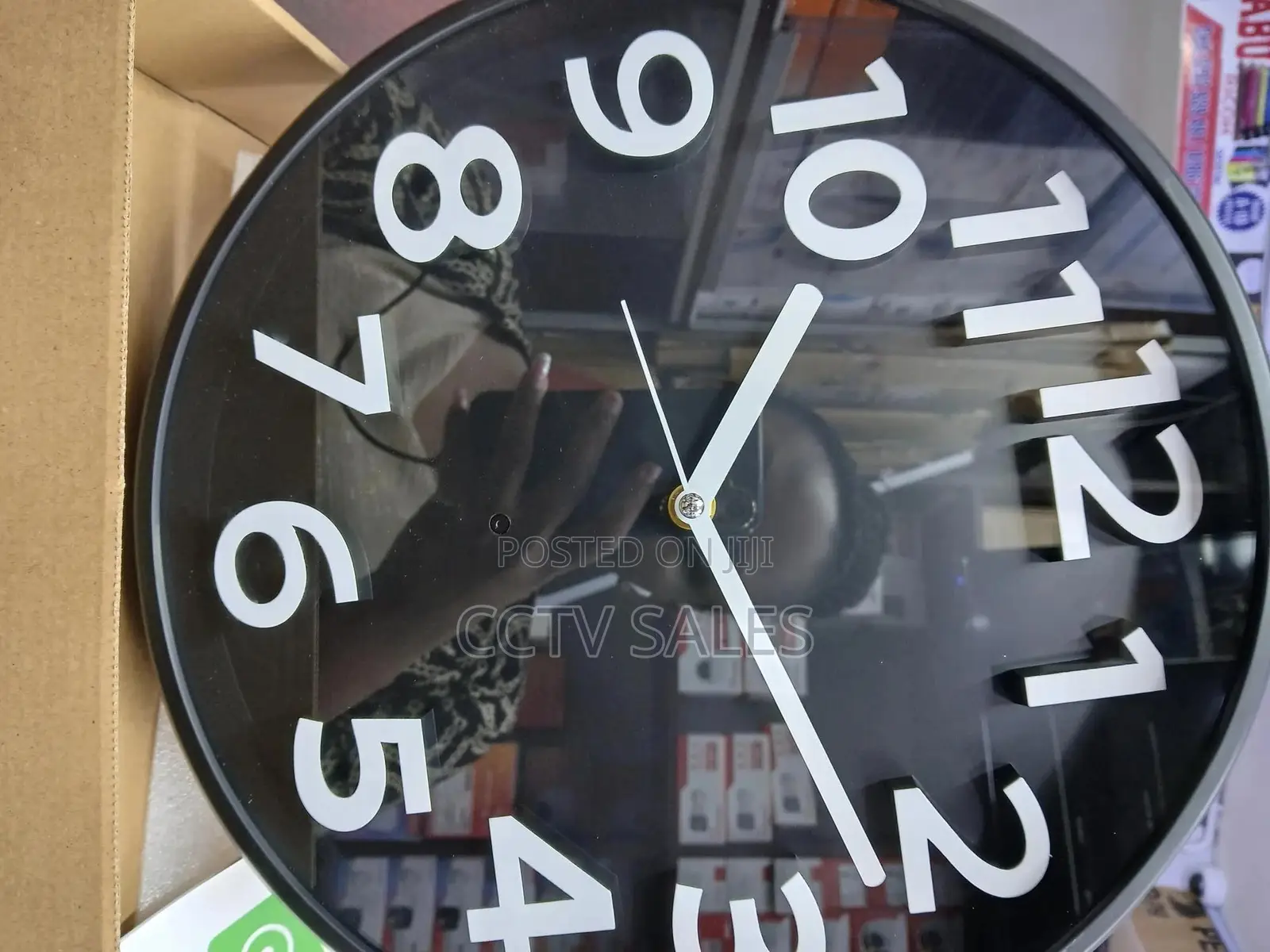 Wall Clock With in Built Camera