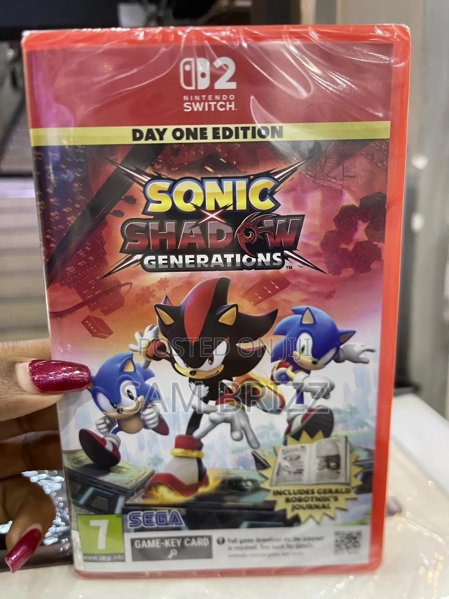 Sonic Shadow Generation Nintendo Switch 2