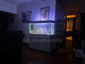 Modern 4ft Aquarium Set With Cabinet Base