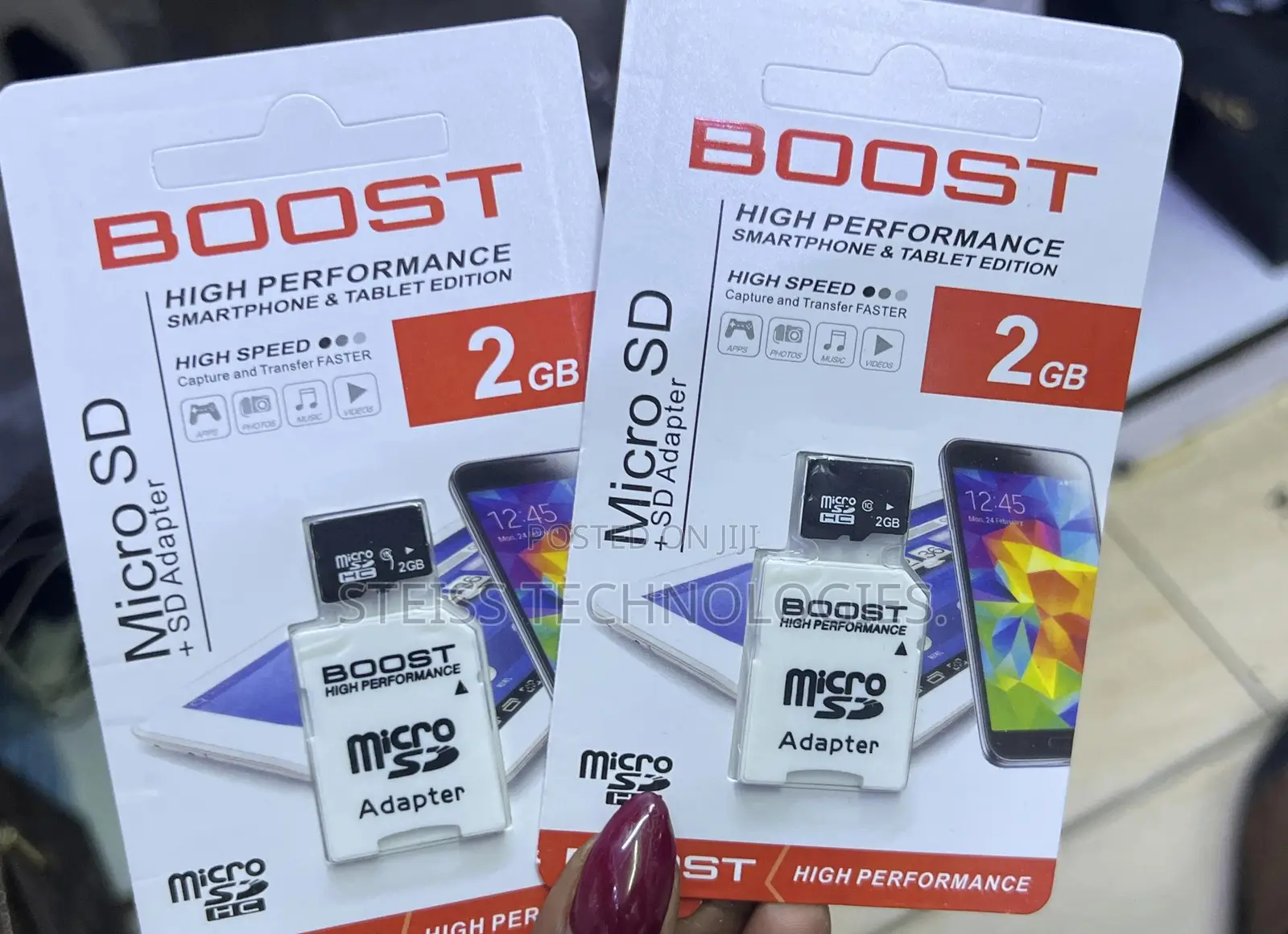 2gb Boost Memorycards