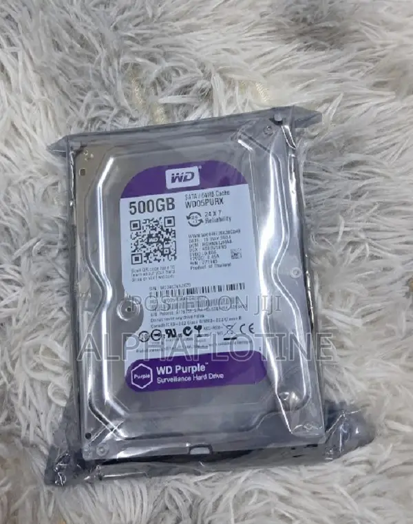 500gb Wd Purple Surveillance Hard Disk