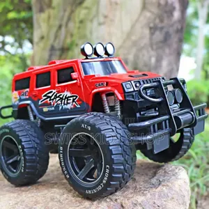 Remote Control Monster Truck With Rechargeable Battery
