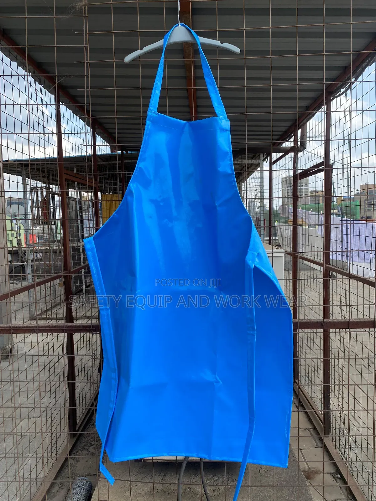 PVC Apron Durable and Easy to Clean.